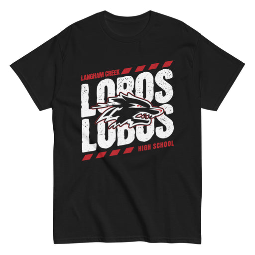 Langham Creek High School Lobos Black Classic Unisex T-shirt 223