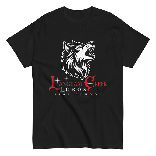 Langham Creek High School Lobos Black Classic Unisex T-shirt 224