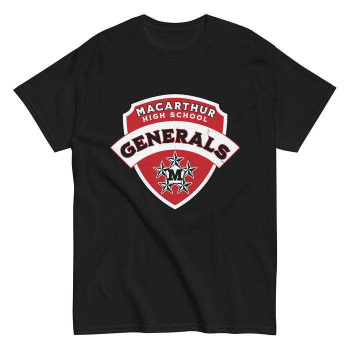 MacArthur High School Generals Black Classic Unisex T-shirt 221