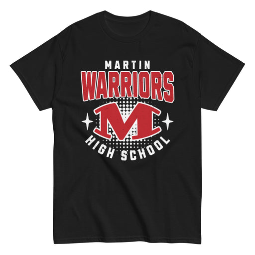 Martin High School Warriors Black Classic Unisex T-shirt 204