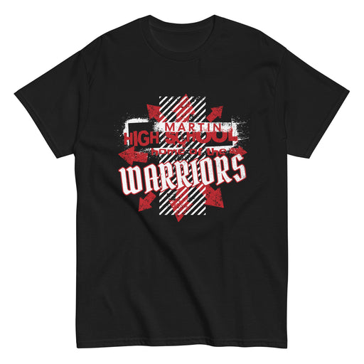 Martin High School Warriors Black Classic Unisex T-shirt 210