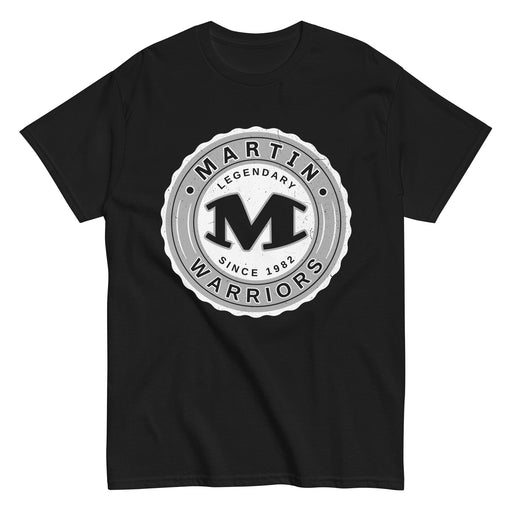 Martin High School Warriors Black Classic Unisex T-shirt 216