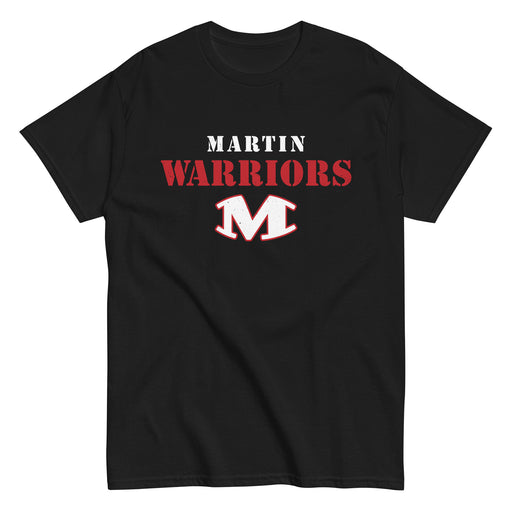 Martin High School Warriors Black Classic Unisex T-shirt 222