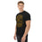 Man wearing a Klein Oak High School Panthers Classic Unisex Black T-shirt 212a