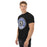 Side view of Hebron High School Hawks Black Classic Unisex T-shirt 221