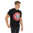 Man wearing a Tomball High School Cougars Classic Unisex Black T-shirt 02a