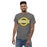 Man wearing a Klein Forest Golden Eagles Classic Unisex Charcoal T-shirt 11