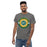 Man wearing a Klein Forest Golden Eagles Classic Unisex Charcoal T-shirt 30