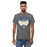 Man wearing a Klein Collins High School Tigers Classic Unisex Charcoal T-shirt 14