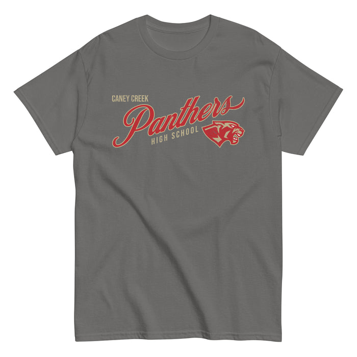 Caney Creek High School Panthers Charcoal Classic Unisex T-shirt 223