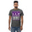 Man wearing a Klein Cain High School Hurricanes Dark Heather Classic T-shirt 01