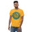 Man wearing a Klein Forest Golden Eagles Classic Unisex Gold T-shirt 02