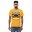 Man wearing a Klein Oak High School Panthers Classic Unisex Gold T-shirt 01