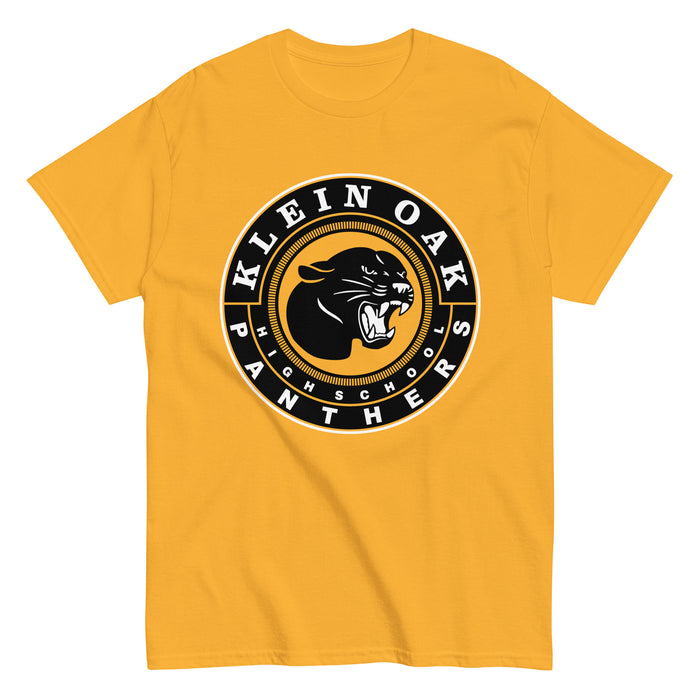 Klein Oak High School Panthers Classic Unisex Gold T-shirt 02