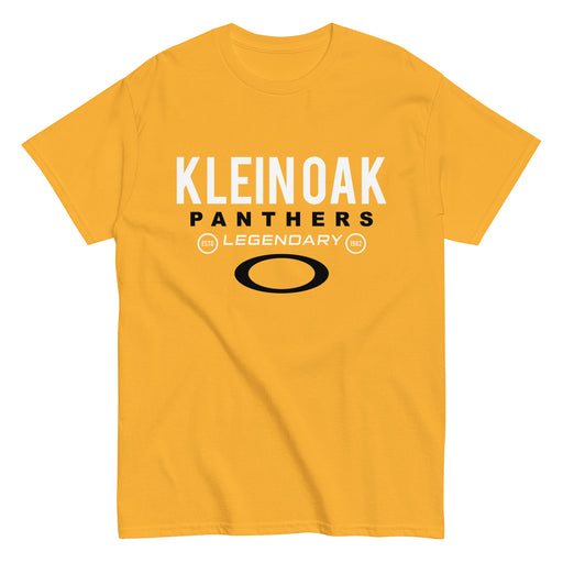 Klein Oak High School Panthers Classic Unisex Gold T-shirt 03