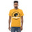 Man wearing a Klein Oak High School Panthers Classic Unisex Gold T-shirt 04