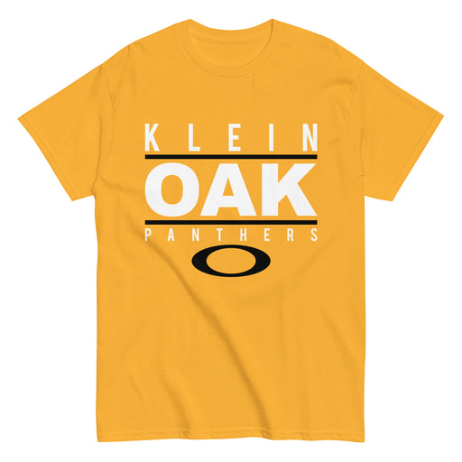 Klein Oak High School Panthers Classic Unisex Gold T-shirt 07