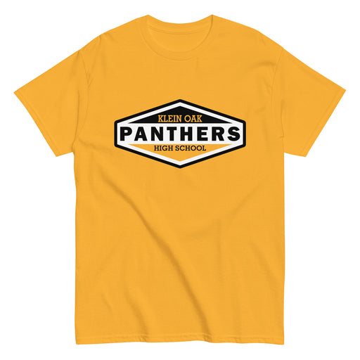 Klein Oak High School Panthers Classic Unisex Gold T-shirt 09