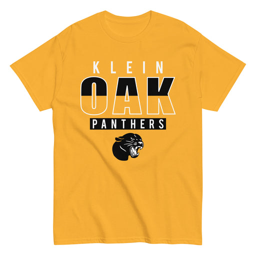 Klein Oak High School Panthers Classic Unisex Gold T-shirt 23