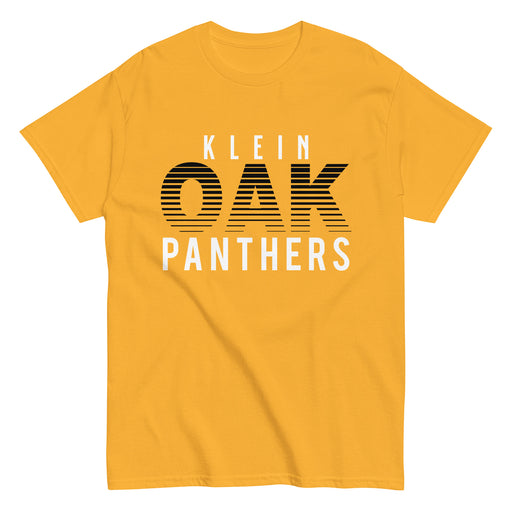 Klein Oak High School Panthers Classic Unisex Gold T-shirt 24