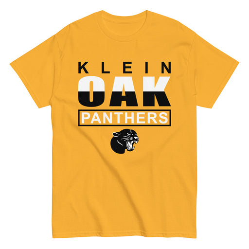 Klein Oak High School Panthers Classic Unisex Gold T-shirt 29