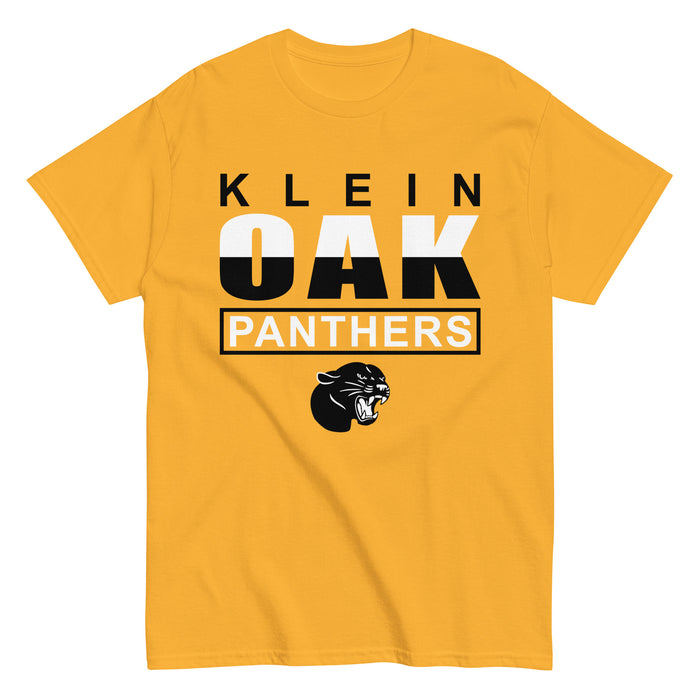 Klein Oak High School Panthers Classic Unisex Gold T-shirt 29