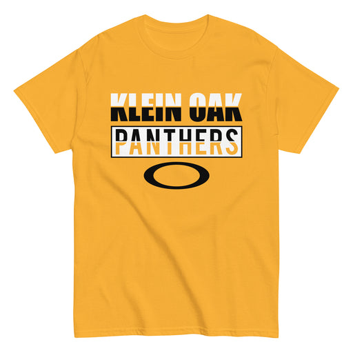 Klein Oak High School Panthers Classic Unisex Gold T-shirt 31