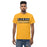 Man wearing a Klein Oak High School Panthers Classic Unisex Gold T-shirt 35