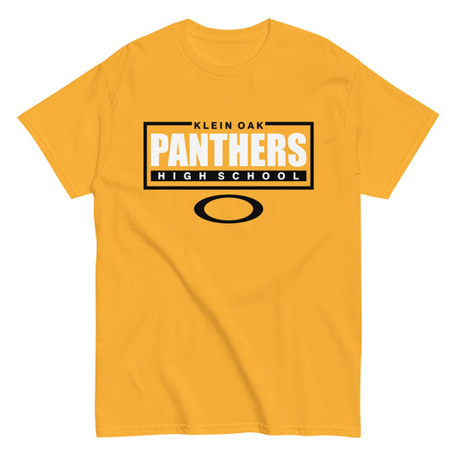 Klein Oak High School Panthers Classic Unisex Gold T-shirt 49