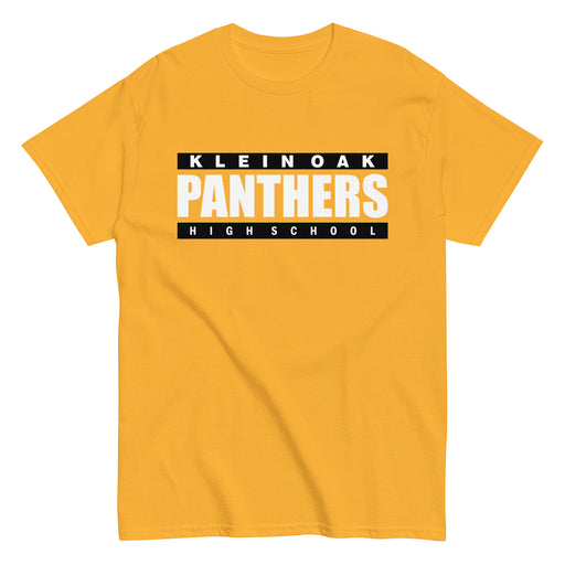 Klein Oak High School Panthers Classic Unisex Gold T-shirt 98