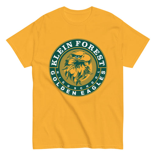 Klein Forest Golden Eagles Classic Unisex Gold T-shirt 02