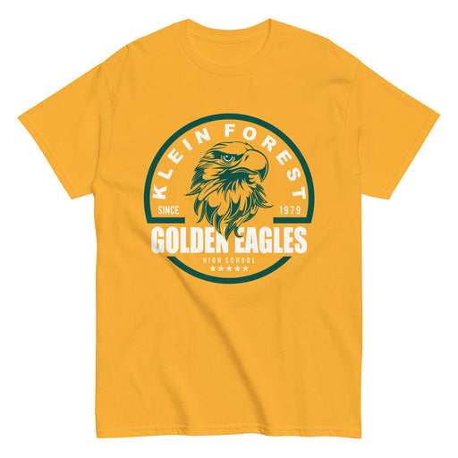 Klein Forest Golden Eagles Classic Unisex Gold T-shirt 04