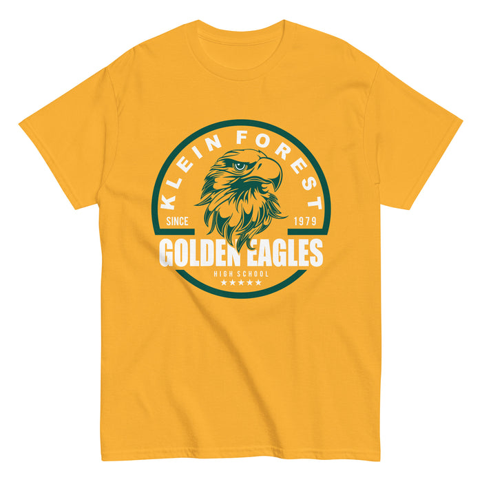 Klein Forest Golden Eagles Classic Unisex Gold T-shirt 04