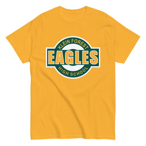 Klein Forest Golden Eagles Classic Unisex Gold T-shirt 11