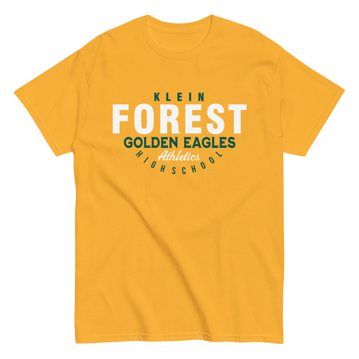 Klein Forest Golden Eagles Classic Unisex Gold T-shirt 12