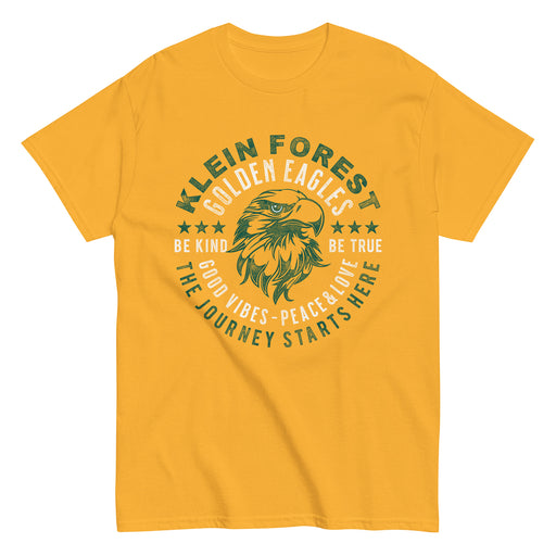 Klein Forest Golden Eagles Classic Unisex Gold T-shirt 16