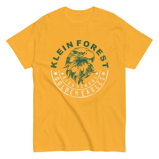 Klein Forest Golden Eagles Classic Unisex Gold T-shirt 19