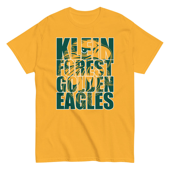 Klein Forest Golden Eagles Classic Unisex Gold T-shirt 20