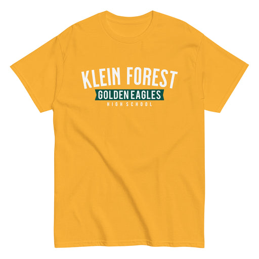 Klein Forest Golden Eagles Classic Unisex Gold T-shirt 21