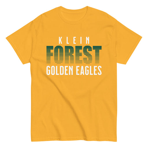 Klein Forest Golden Eagles Classic Unisex Gold T-shirt 24