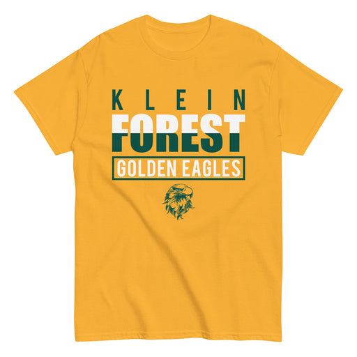 Klein Forest Golden Eagles Classic Unisex Gold T-shirt 29