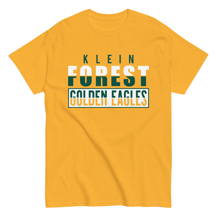 Klein Forest Golden Eagles Classic Unisex Gold T-shirt 31