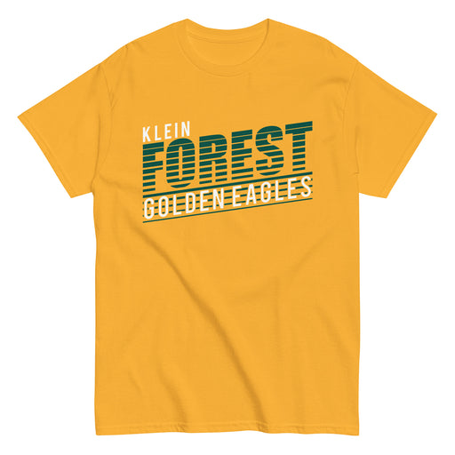 Klein Forest Golden Eagles Classic Unisex Gold T-shirt 32