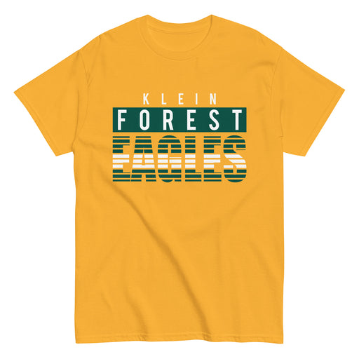 Klein Forest Golden Eagles Classic Unisex Gold T-shirt 35