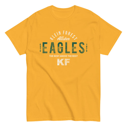 Klein Forest Golden Eagles Classic Unisex Gold T-shirt 40