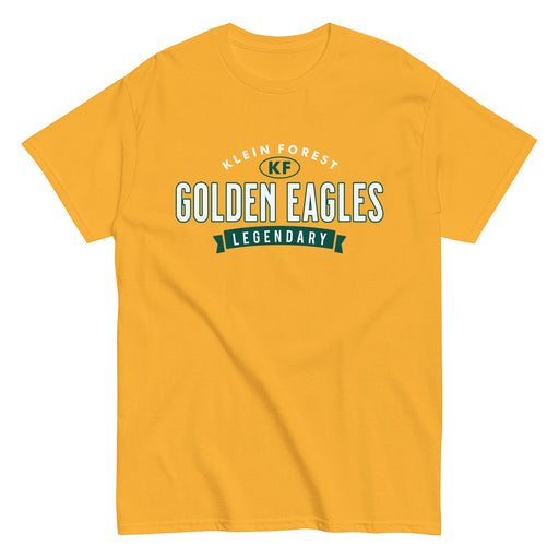 Klein Forest Golden Eagles Classic Unisex Gold T-shirt 44