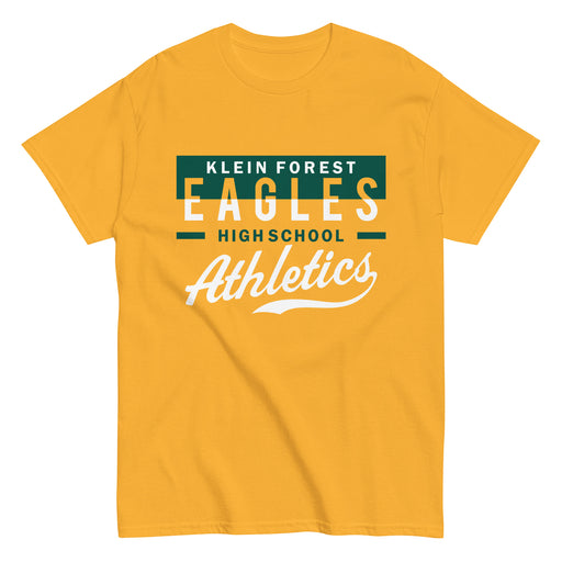 Klein Forest Golden Eagles Classic Unisex Gold T-shirt 48