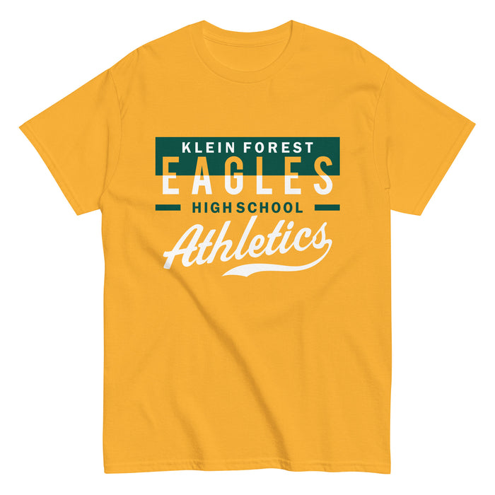 Klein Forest Golden Eagles Classic Unisex Gold T-shirt 48