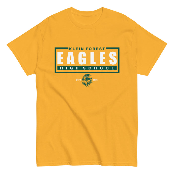 Klein Forest Golden Eagles Classic Unisex Gold T-shirt 49