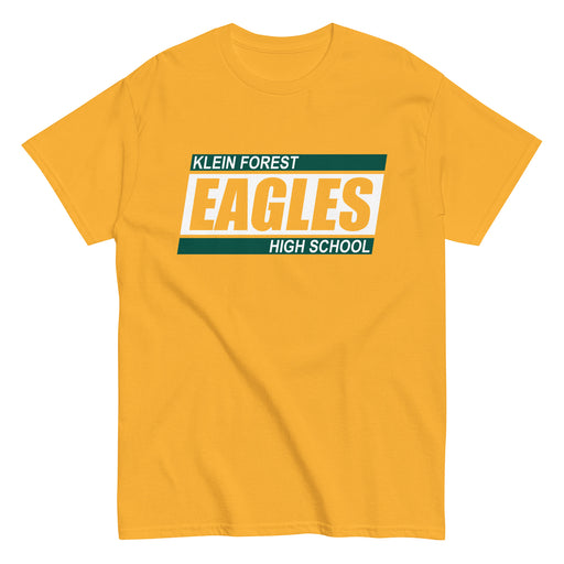 Klein Forest Golden Eagles Classic Unisex Gold T-shirt 72